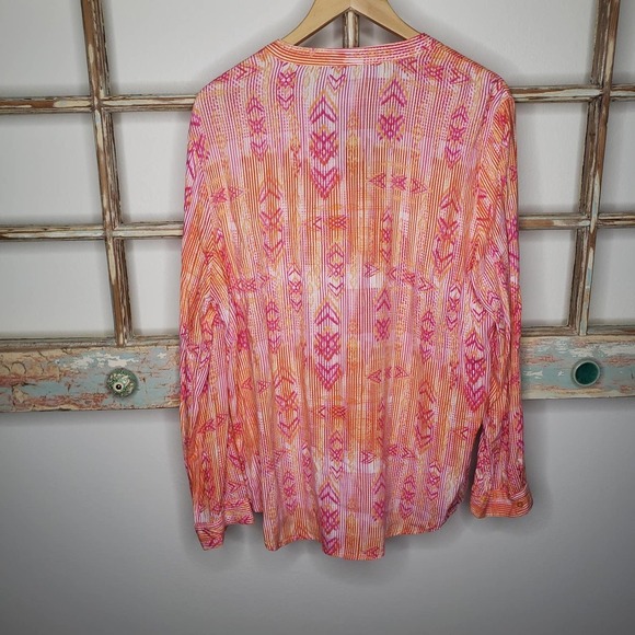 NEW DIRECTION WEEKEND LIGHTWEIGHT BUTTON DOWN LADIES SIZE XL - Picture 4 of 8